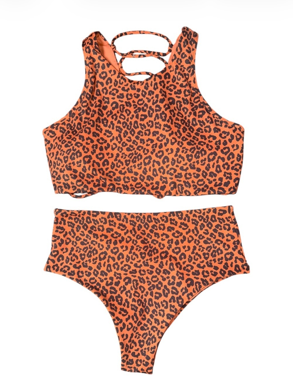 Buffbunny Swim Suit  Leopard Animal Print Cheetah NWT/ NWOT - Picture 2 of 12
